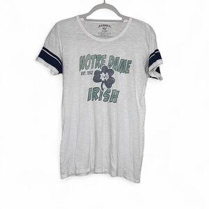 Banner ’47 Notre Dame Shirt XL White Cotton NCAA Logo Tee Football Fan